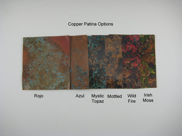Copper Patina Options