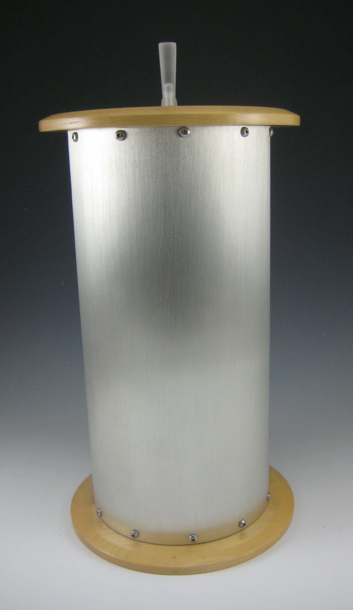 NEW: Pewter & Maple Adult Urn